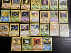 Pokemon 32 Card Lot- VINTAGE- WOC- Jungle- Fossil- Gym Heroes- Gym Challenge - Image 3