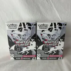 2x Pokemon White Flare Booster Bundle Scarlet & Violet Brand New Sealed Packs - Image 1