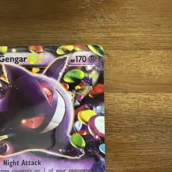 Gengar EX 34/119 Pokemon Phantom Forces Holo Rare JUMBO - Image 3