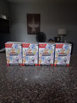 Pokemon TCG: Prismatic Evolutions Booster Bundle - Lot of 4 - Factory Sealed - Image 1