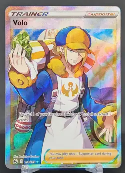 Pokemon Volo #151/159 English Crown Zenith Ultra Rare Full Art - Image 1