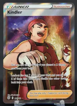 Pokemon Kindler #170/172 English Brilliant Stars Ultra Rare Full Art - Image 1