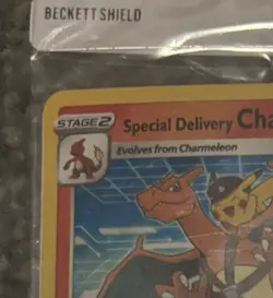 2020 Pokemon Special Delivery Charizard SEALED Black Star Promo SWSH075 - Image 3