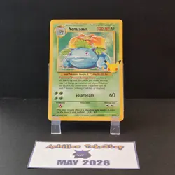 Pokemon TCG Pokemon Venusaur 15/102 Celebrations Classic Collection Holo Rare - Image 1