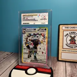 Pokemon Prismatic Evolutions Umbreon E SVP 176 Black Star Promo ACE 10 Gem Mint - Image 2