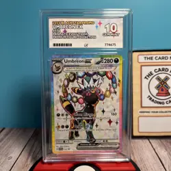 Pokemon Prismatic Evolutions Umbreon E SVP 176 Black Star Promo ACE 10 Gem Mint - Image 3