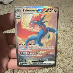 Salamence ex 187/159 Sv09 Journey Together SIR Full Art Holo 320 HP EN - Image 1