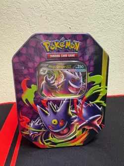 Pokemon Mega Moonlit Tin - Gengar - NEW FACTORY SEALED - Image 1