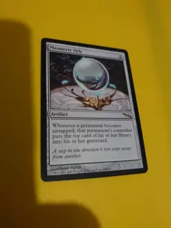 Mesmeric Orb. Artifact rare MTG Card. Mirrodin. - Image 4