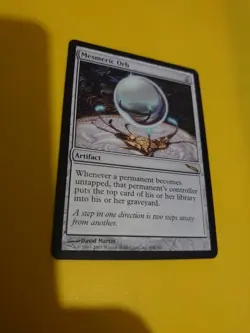 Mesmeric Orb. Artifact rare MTG Card. Mirrodin. - Image 5