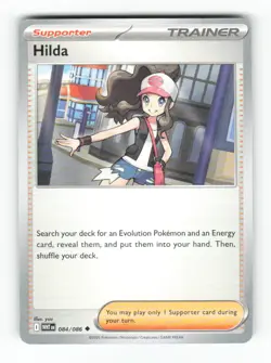 Hilda 084/086 Uncommon White Flare Pokemon Near Mint - Image 1