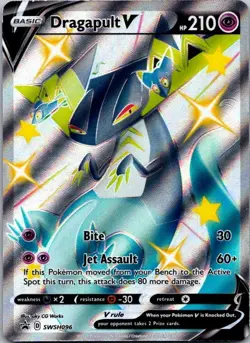 Dragapult V - Promo Psychic Holo SWSH: Sword & Shield Promo Cards SWSH096 NM - Image 1