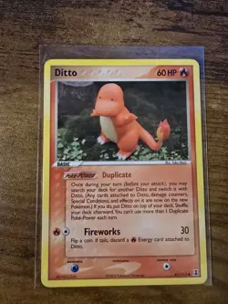 Pokemon TCG Ditto Charmander 61/113 NM/LP - Image 1
