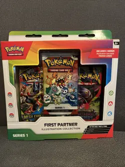 Pokemon TCG First Partner Illustration Collection Series 1 Box - Factory Sealed - Image 1