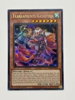 Tearlaments Kashtira MP24-EN066 Prismatic Super Rare 1st Edition NM YuGiOh - Image 1