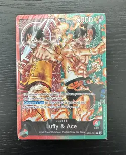 ONE PIECE ENGLISH TCG: (ST-30) Starter Deck EX: Luffy & Ace BRICK ONLY SEALED - Image 1