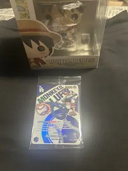 Dodgers x One Piece Collab Promo Card Monkey D. Luffy TCG 07/03/25 - Image 5