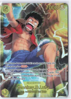 OP15-119 Monkey D. Luffy SEC Near Mint Conditon - Image 1