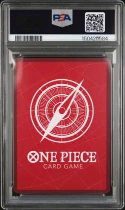 2025 ONE PIECE ST29 #001 EGGHEAD B&W MONKEY D. LUFFY LEADER PARALLEL PSA 10 - Image 2