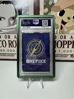 2023 One Piece Op06 JP Roronoa Zoro Manga Alternate Art PSA 9 - Image 2