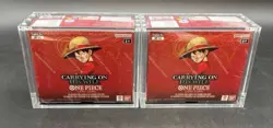 Lot (2) One Piece OP-13 Carrying On His Will Booster Box Sealed EN - Image 1