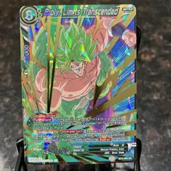 Broly Limits Transcended BT6-060 SR Foil Dragon Ball Super Card Game | NM - Image 1