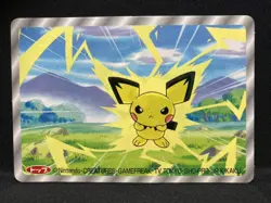 Pichu No.172 Pokemon TOP SUN 3D WAZA Card Vintage Nintendo Bandai Japanese - Image 3