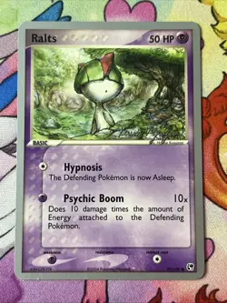 Pokemon Ralts 74/100 Sandstorm 2004 World Championships Pokemon Card TCG NM - Image 1