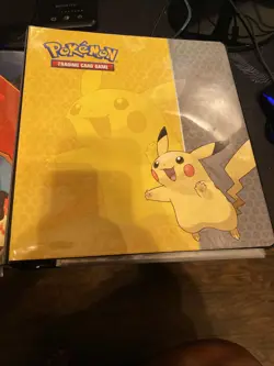 Lot Of 2 Pokemon Ultra Pro Binders With Card Pages Charizard & Pikachu - Image 3