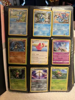 Pokemon Card Lot And Binder Over 500 Cards Some Holo - Image 2
