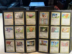 Pokemon Card Lot And Binder Over 500 Cards Some Holo - Image 4