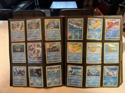Pokemon Card Lot And Binder Over 500 Cards Some Holo - Image 5
