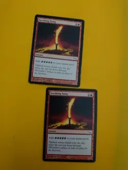 Seething SOng x2 Instant MTG Card. Mirrodin. - Image 1
