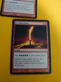 Seething SOng x2 Instant MTG Card. Mirrodin. - Image 2