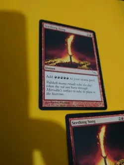 Seething SOng x2 Instant MTG Card. Mirrodin. - Image 5