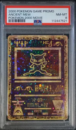 2000 POKEMON ANCIENT MEW PSA 8 NM-MT GAME MOVIE POKEMON 2000 MOVIE - Image 1