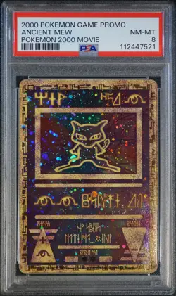 2000 POKEMON ANCIENT MEW PSA 8 NM-MT GAME MOVIE POKEMON 2000 MOVIE - Image 3