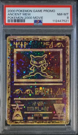 2000 POKEMON ANCIENT MEW PSA 8 NM-MT GAME MOVIE POKEMON 2000 MOVIE - Image 4