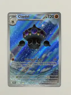 Claydol 92/86 Illustration Rare Pokemon Chaos Rising ME04 NM - Image 1