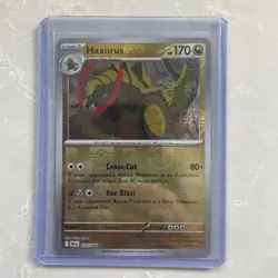 Haxorus Master Ball Pattern 070/086Sv: Black Bolt Holo Pokemon Card - Image 3