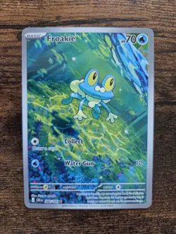 Froakie Pokemon Chaos Rising Illustration Rare 088/086 NM/Mint Pack Fresh - Image 1