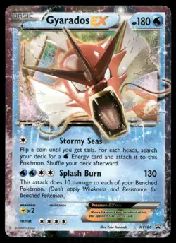 Pokemon Cards Gyarados EX XY106 XY Promo Holo Promo LP - Image 1