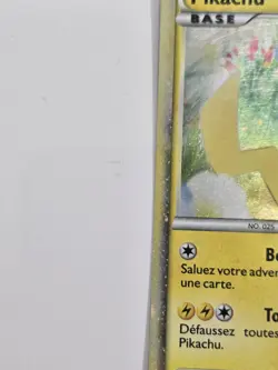 Pokemon Pikachu World Collection PW7 French Promo Holo Card 2010 50 mp/hp - Image 5