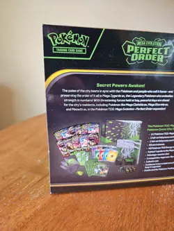 Perfect Order Pokemon Center Elite Trainer Box ETB ME03 Sealed - Image 3