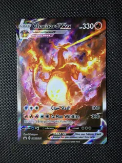 Pokemon Sword & Shield Charizard VMAX SWSH261 Black Star Promo NM - Image 1