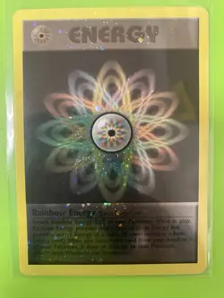 Pokemon TCG Rainbow Energy League & Championship Promo Holo Special Energy - Image 1