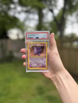 1999 Pokemon TCG Fossil 1st Edition Gengar Holo 5/62 - PSA 6 - Image 1