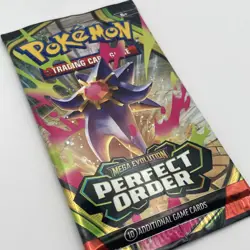 Pokemon Mega Evolution Chaos Rising & Perfect Order Booster Pack Bundle Sealed - Image 4