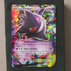 Pokemon TCG Gengar EX 34/119 XY Phantom Forces Holo Ultra Rare Full Art 170HP - Image 1