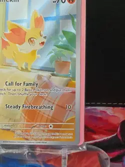 Pokemon TCG Chaos Rising Black Star Promo Fennekin MEP EN 080 sealed Promo - Image 4